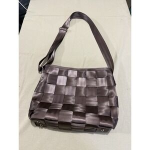 Harvey's Large Messenger Bag Chocolate Brown Y2K Vintage